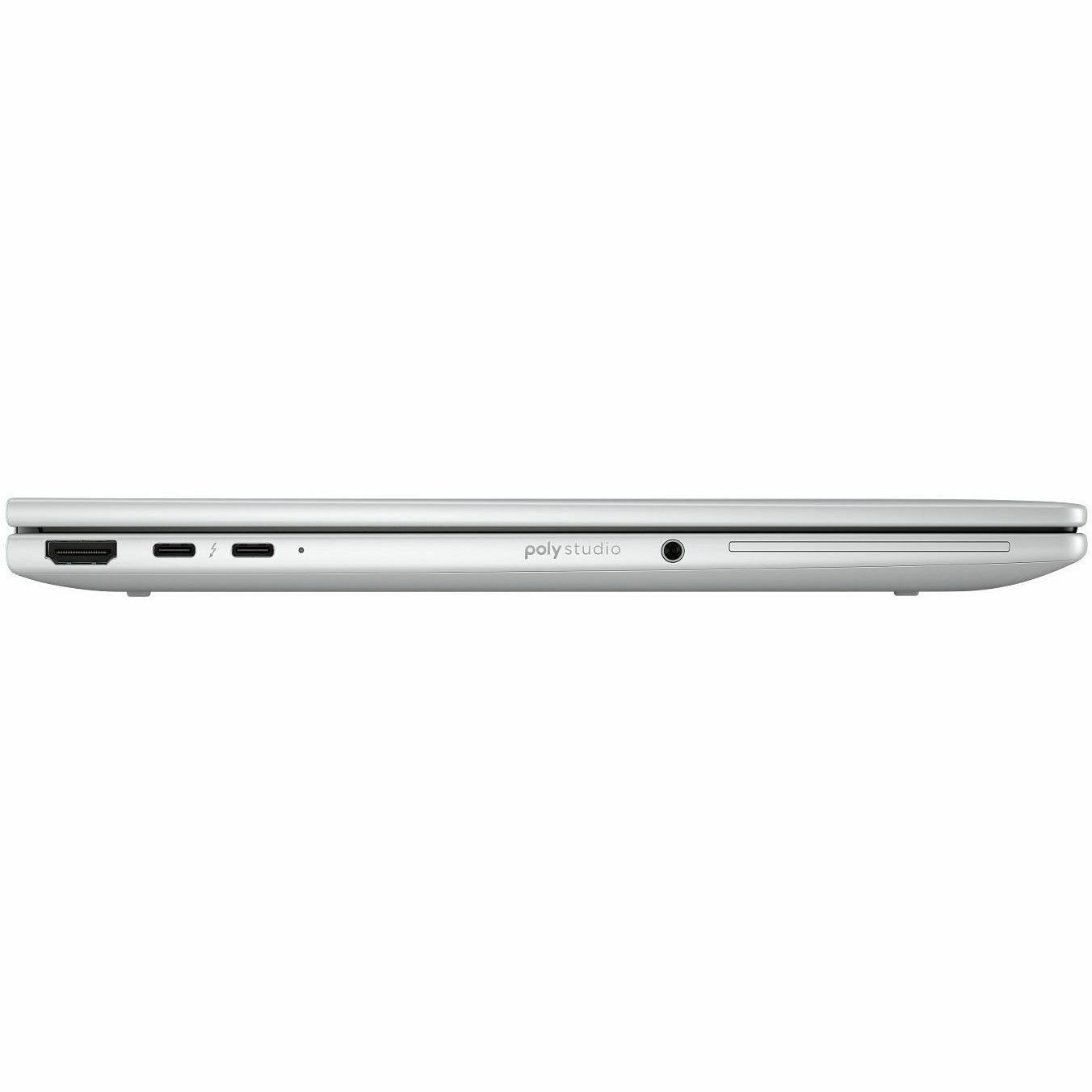 HP EliteBook 8 Flip G1i 13.3" Touchscreen Convertible 2 in 1 Notebook - WUXGA - 60 Hz - Intel Core Ultra 7 255U - 32 GB - 512 GB SSD - Smart Card Reader - Glacier Silver