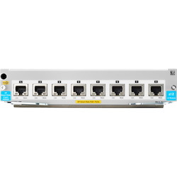 HPE 5400R 8-port 1/2.5/5/10GBASE-T PoE+ with MACsec v3 zl2 Module