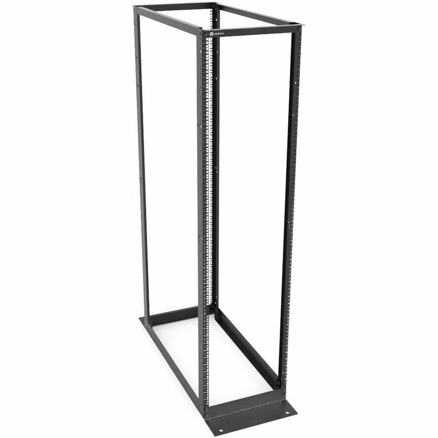 Vertiv VR Rack 45U 2 Post Rack | Vertical Rack | Free Standing | 2133.6x508mm (HxW) | Open Depth | Equipment Rack | Stable Mounting Platform (VR201)