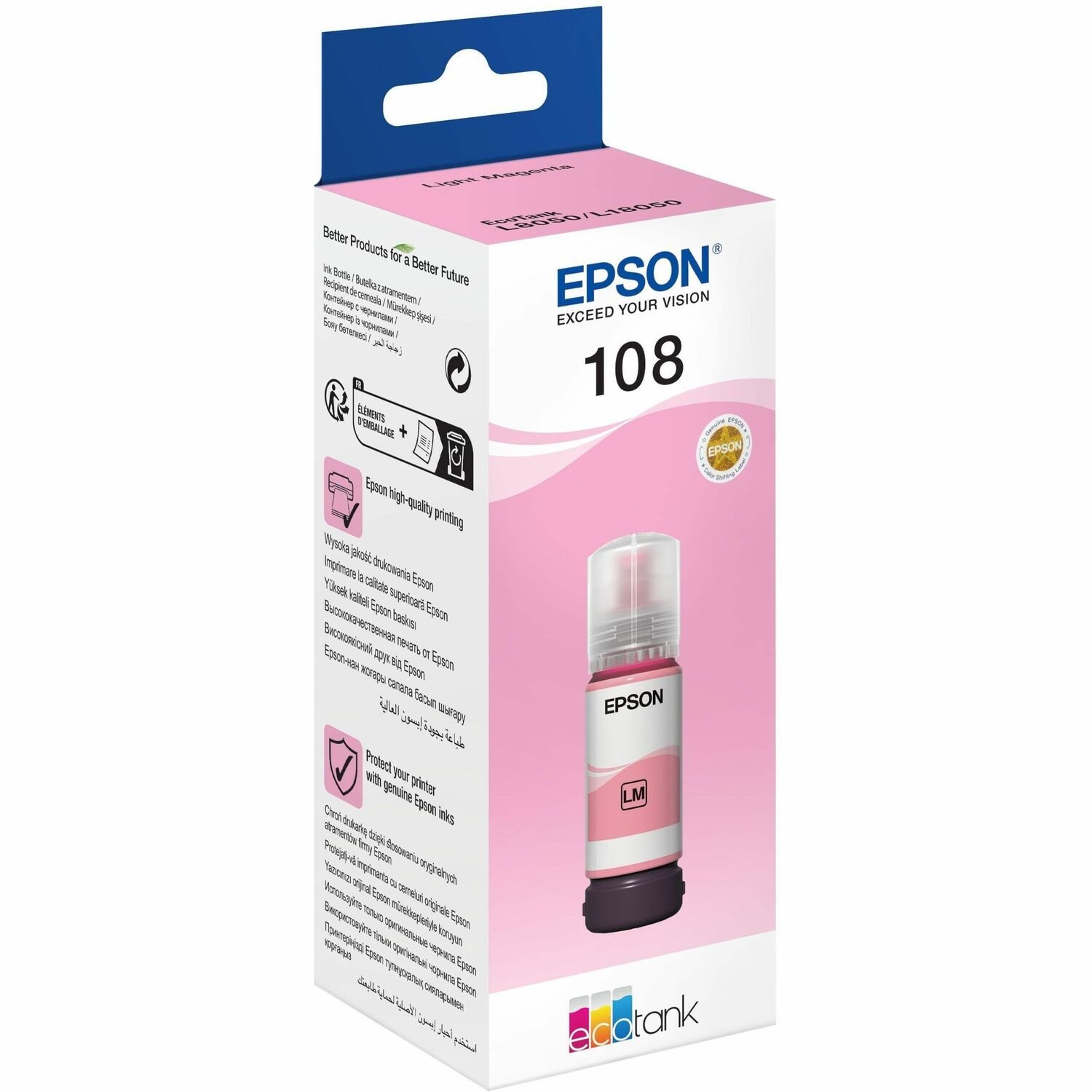 Epson / Ink Bottle Light Magenta 70ML For L8050 / L18050