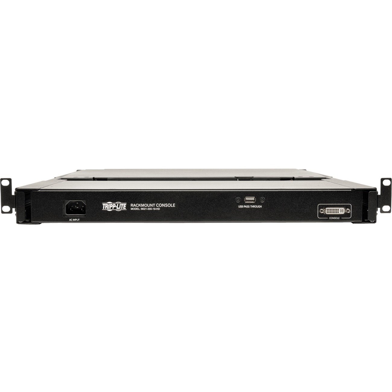 Tripp Lite by Eaton 1U Rack-Mount Console with 19" LCD, DVI or VGA, TAA