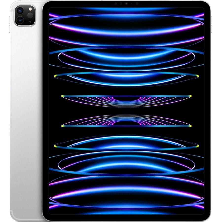 Apple iPad Pro (6th generation) A2437 Tablet - 12.9" - Apple M2 Octa-core - 8 GB - 256 GB Storage - iPadOS 16 - 5G - Silver