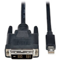 Eaton Tripp Lite Series Mini DisplayPort 1.2 to DVI Adapter Cable (M/M), 1080p, 6 ft. (1.8 m), TAA