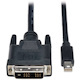 Eaton Tripp Lite Series Mini DisplayPort 1.2 to DVI Adapter Cable (M/M), 1080p, 6 ft. (1.8 m), TAA
