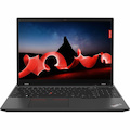 Lenovo ThinkPad T16 Gen 2 21K7005FUS 16" Notebook - WUXGA - AMD Ryzen 5 PRO 7545U - 16 GB - 256 GB SSD - English Keyboard - Thunder Black