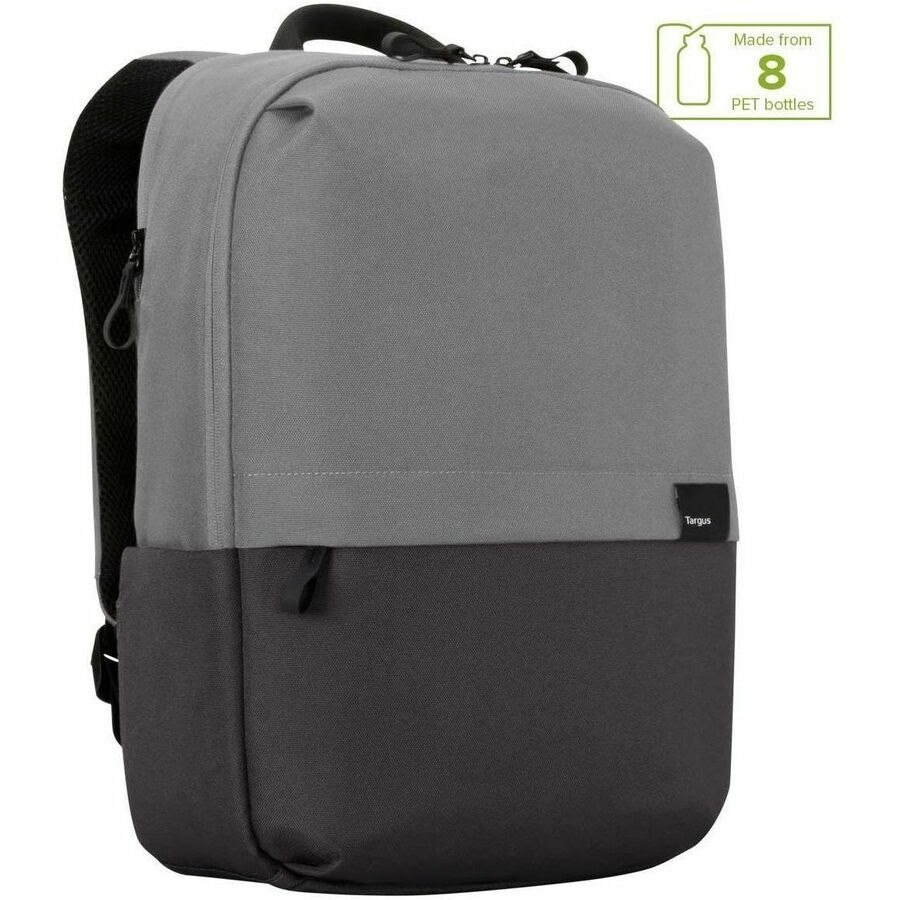 Targus Sagano EcoSmart TBB635GL Draagtas/-koffer (Backpack) voor 40,6 cm (16") Notebook - Zwart/Grijs