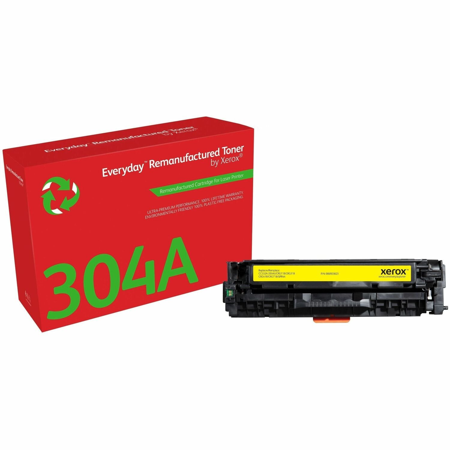 Xerox Everyday Standard Yield Laser Toner Cartridge 304A - Yellow - 1 / Pack