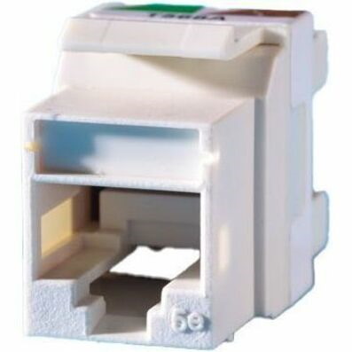 Ortronics Category 5e Keystone jack, Fog White
