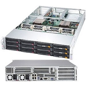 Supermicro SuperServer 6028U-E1CNRT+ Server Barebone System - 2U Rack-mountable - Socket LGA 2011-v3 - 2 x Processor Support