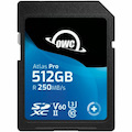 OWC Atlas Pro 512 GB Class 10/UHS-II (U3) V60 SDXC - 1 - TAA Compliant