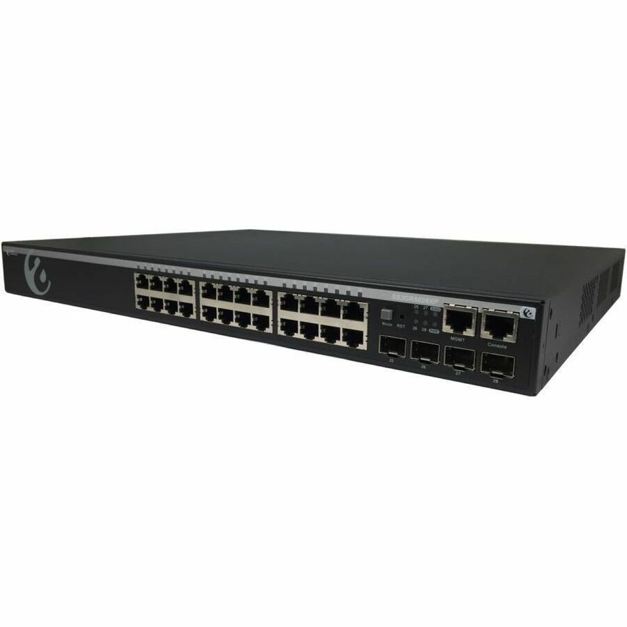 Amer Managed Layer 3, 24 Port GB and 4x10GB SFP+ with 370W Power