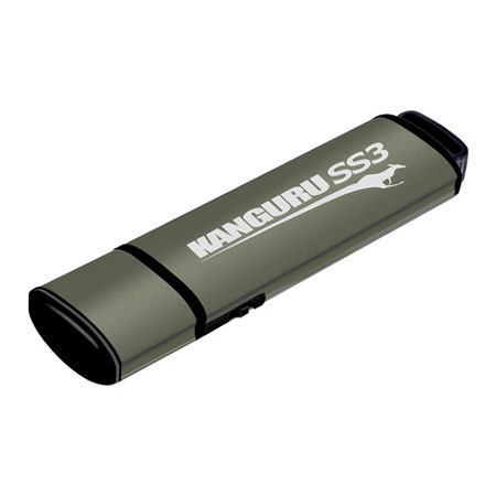 Kanguru SS3 USB3.0 Flash Drive with Physical Write Protect Switch, 16G