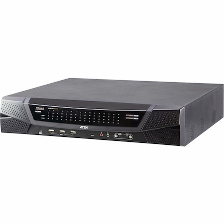 ATEN 1-Local/4-Remote Shared Access 64-Port Multi-Interface Cat 5 KVM over IP Switch - TAA