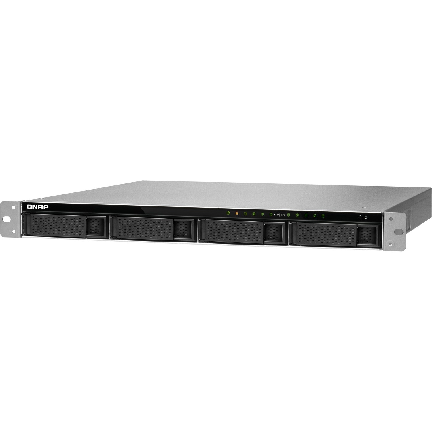 QNAP TS-983XU-RP-E2124-8G 9 x Total Bays SAN/NAS Storage System - 4 GB Flash Memory Capacity - Intel Xeon E-2124 Quad-core (4 Core) 3.30 GHz - 8 GB RAM - DDR4 SDRAM - 1U Rack-mountable