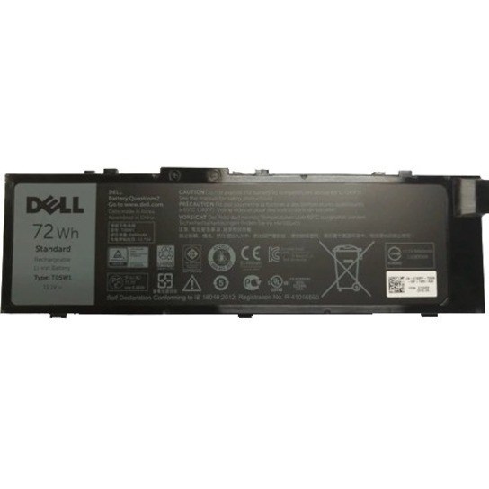 Dell 72 WHr 6-Cell Primary Lithium-Ion Battery