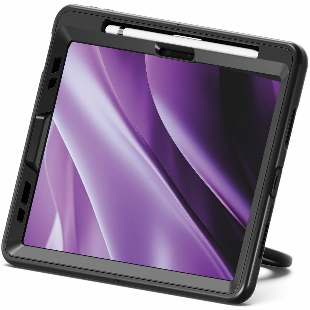 Cygnett GripStand Apple iPad Air (11') (M2/M3)/iPad Air (10.9')(5TH-4TH Gen)/iPad Pro 11' (4TH/3RD/2ND/1ST Gen)Case-Black(CY5202CPGRP),2Years Warranty