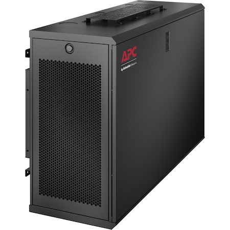 APC NetShelter 6U Low-profile Wallmount Rack Enclosure Cabinet 120V Server Depth