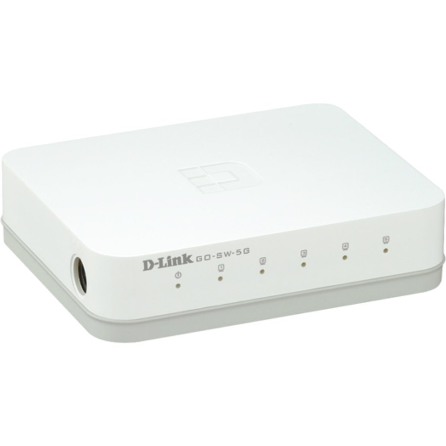 D-Link GO-SW-5G 5-Port Gigabit Unmanaged Desktop Switch