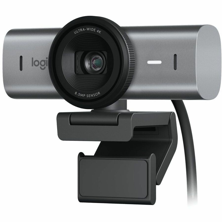 LOGITECH MX BRIO ULTRA HD 4K WEBCAM,ADVANCED AUTOFOCUS,USB-C,PRIVACY SHUTTER,GRAPHITE 1YWT