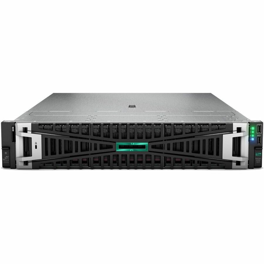 HPE ProLiant DL345 G11 2U Rack Server - 1 EPYC 9124 3 GHz - 32 GB RAM - 12Gb/s SAS Controller