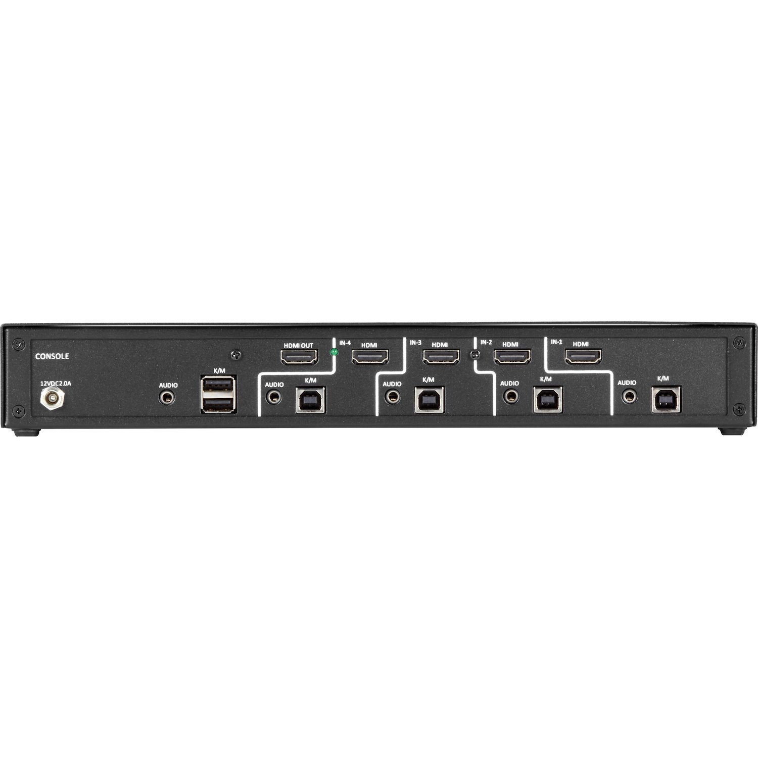 Black Box Niap 3.0 Secure KVM Switch - Hdmi Usb 4-Port