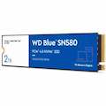 WD Blue SN580 WDS200T3B0E 2TB Solid State Drive - M.2 2280 Internal - PCI Express NVMe (PCI Express NVMe 4.0 x4)