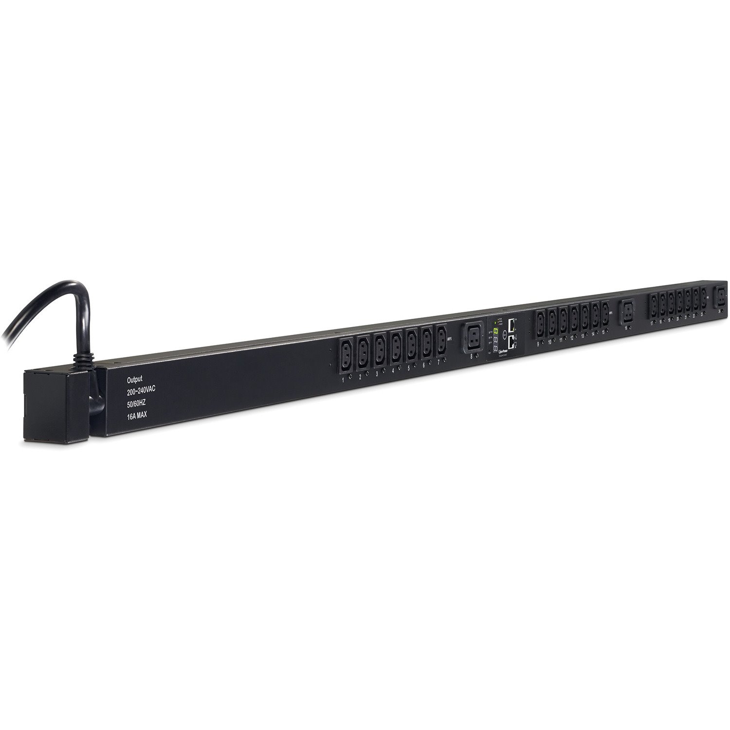 CyberPower PDU20MVHVT24FNET 200 - 240 VAC 20A Monitored PDU