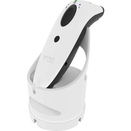 Socket Mobile SocketScan® S740, Universal Barcode Scanner, White & White Dock