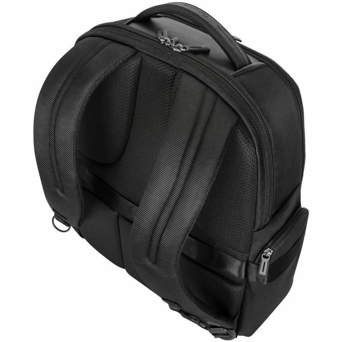 Targus Mobile Elite TBB618GL Carrying Case (Backpack) for 38.1 cm (15") to 40.6 cm (16") Notebook - Black