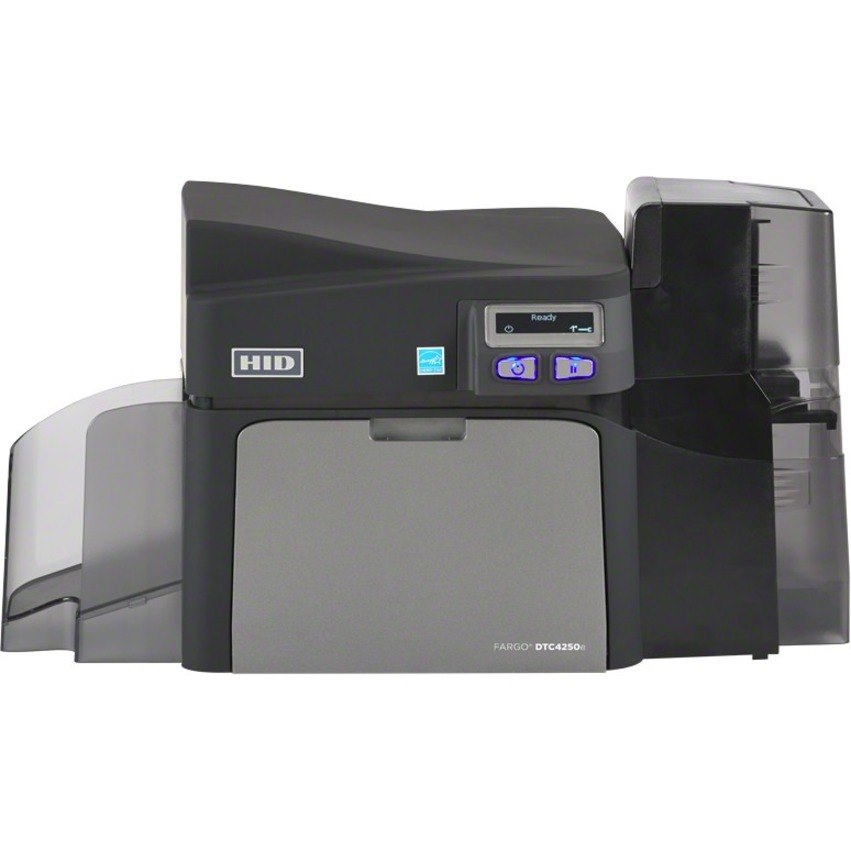 Fargo DTC4250e Double Sided Desktop Dye Sublimation/Thermal Transfer Printer - Color - Card Print - Fast Ethernet - USB