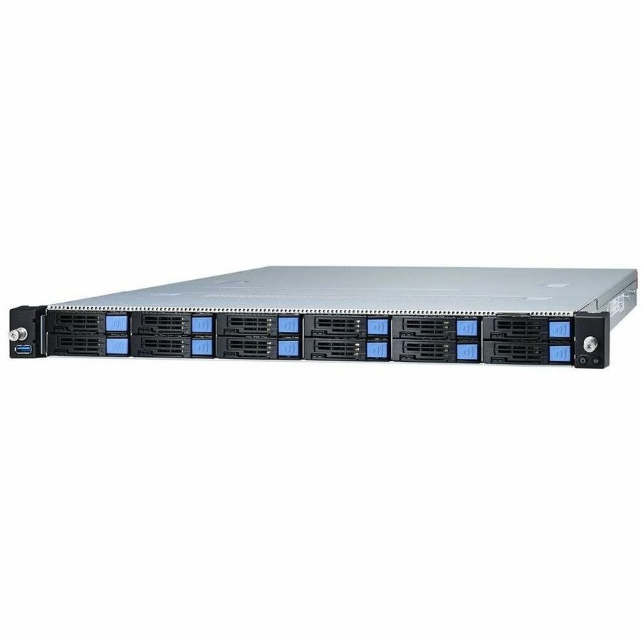 Mitac Transport CX GC68A-B8036 Barebone System - 1U Rack-mountable - Socket SP3 - 1 x Processor Support