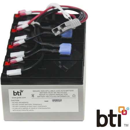 BTI RBC25-SLA25-BTI SEALED LEAD ACID BATTERY FOR APC - 2yr Warranty - SU1400RMXL3U, SU1400RMXLB3U, SU1400RMXLI3U