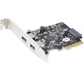 StarTech.com 2-Port USB PCIe Card 10Gbps/port - USB 3.2 Gen 2 Type-A PCI Express 3.0 x2 Host Controller Expansion Card - Windows/Linux