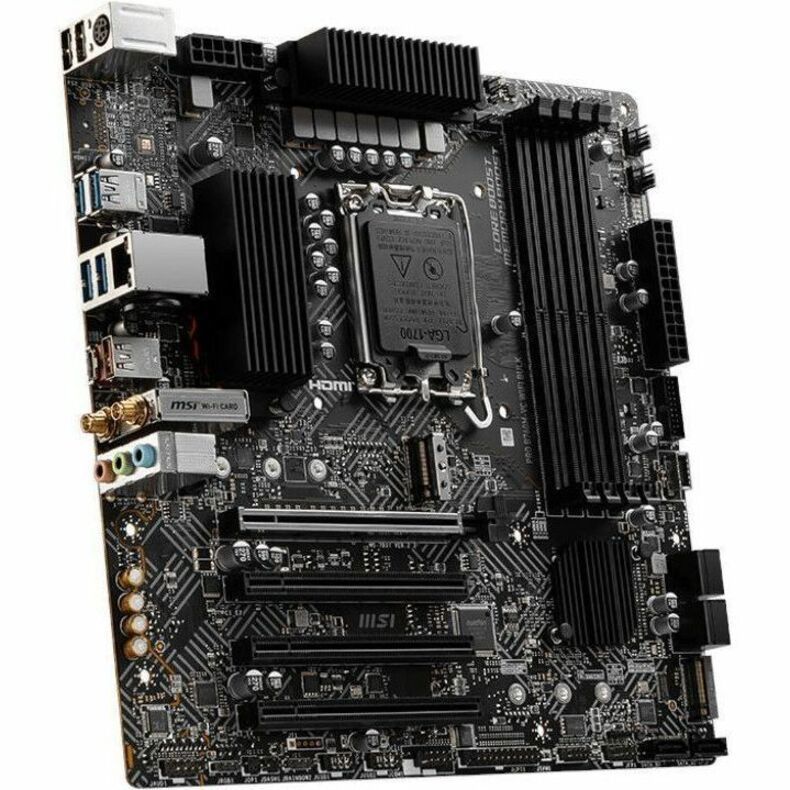 MSI B760M-VC WIFI Gaming Desktop Motherboard - Intel B760 Chipset - Socket LGA-1700 - Micro ATX