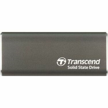 Transcend ESD265C 1 TB Portable Rugged Solid State Drive - External - Iron Gray