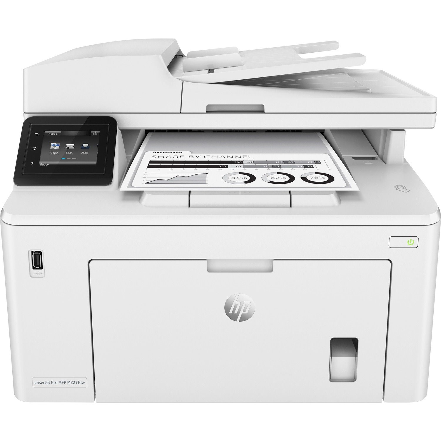 HP LaserJet Pro M227fdw Wireless Laser Multifunction Printer - Monochrome