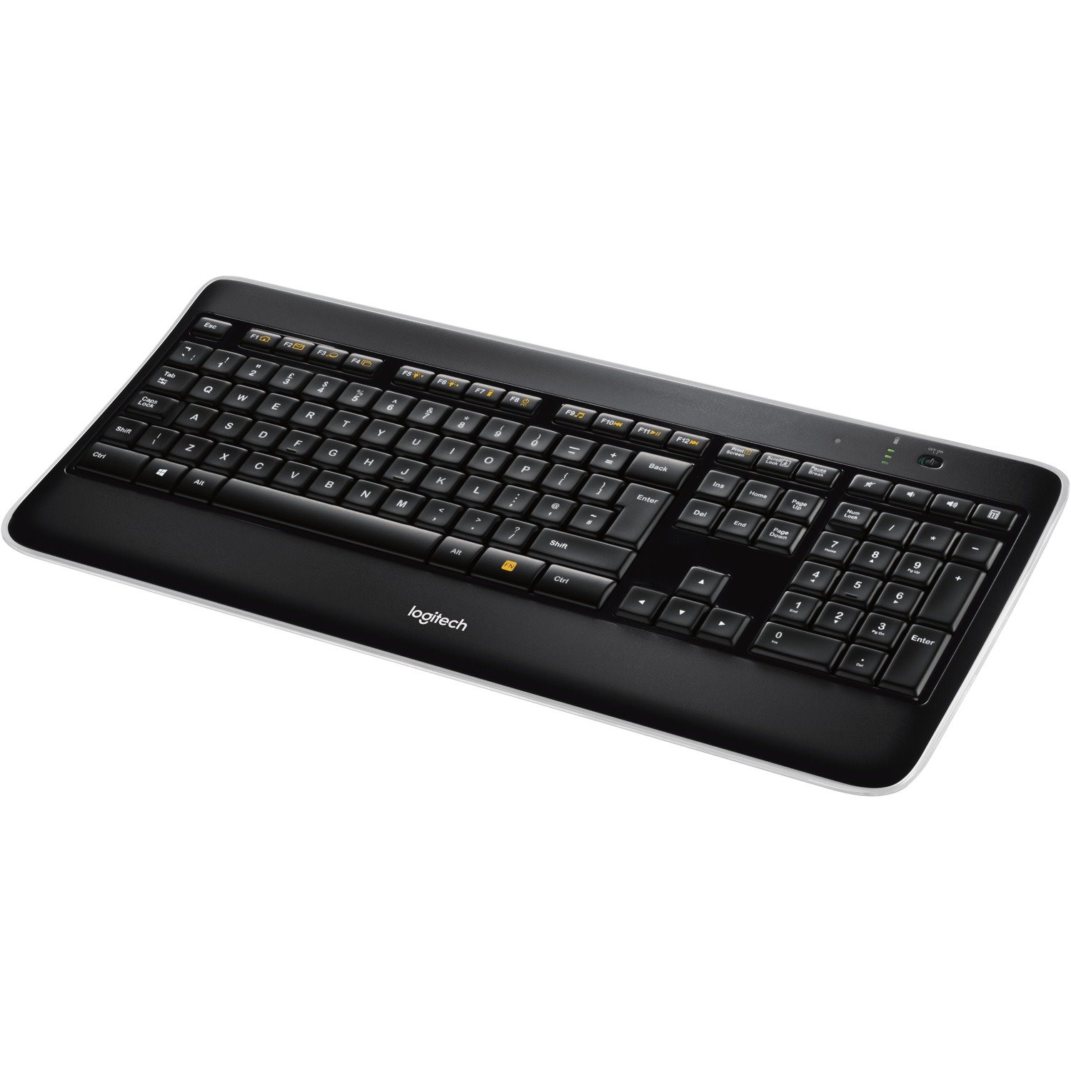 Logitech K800 Keyboard - Wireless Connectivity - USB 2.0 Interface