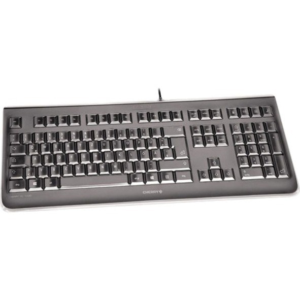 CHERRY KC 1068 Keyboard - Cable Connectivity - USB Interface - English (US) - QWERTY Layout - Black