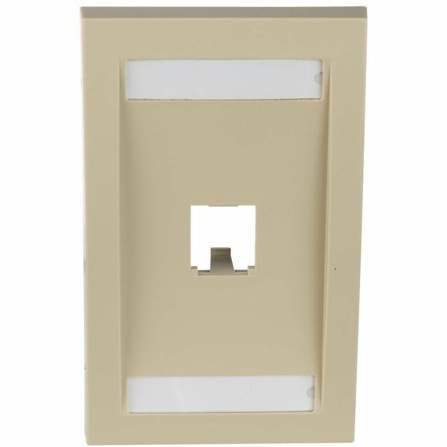Panduit Mini-Com&reg;, Executive, Faceplate, 1 port, Electric Ivory