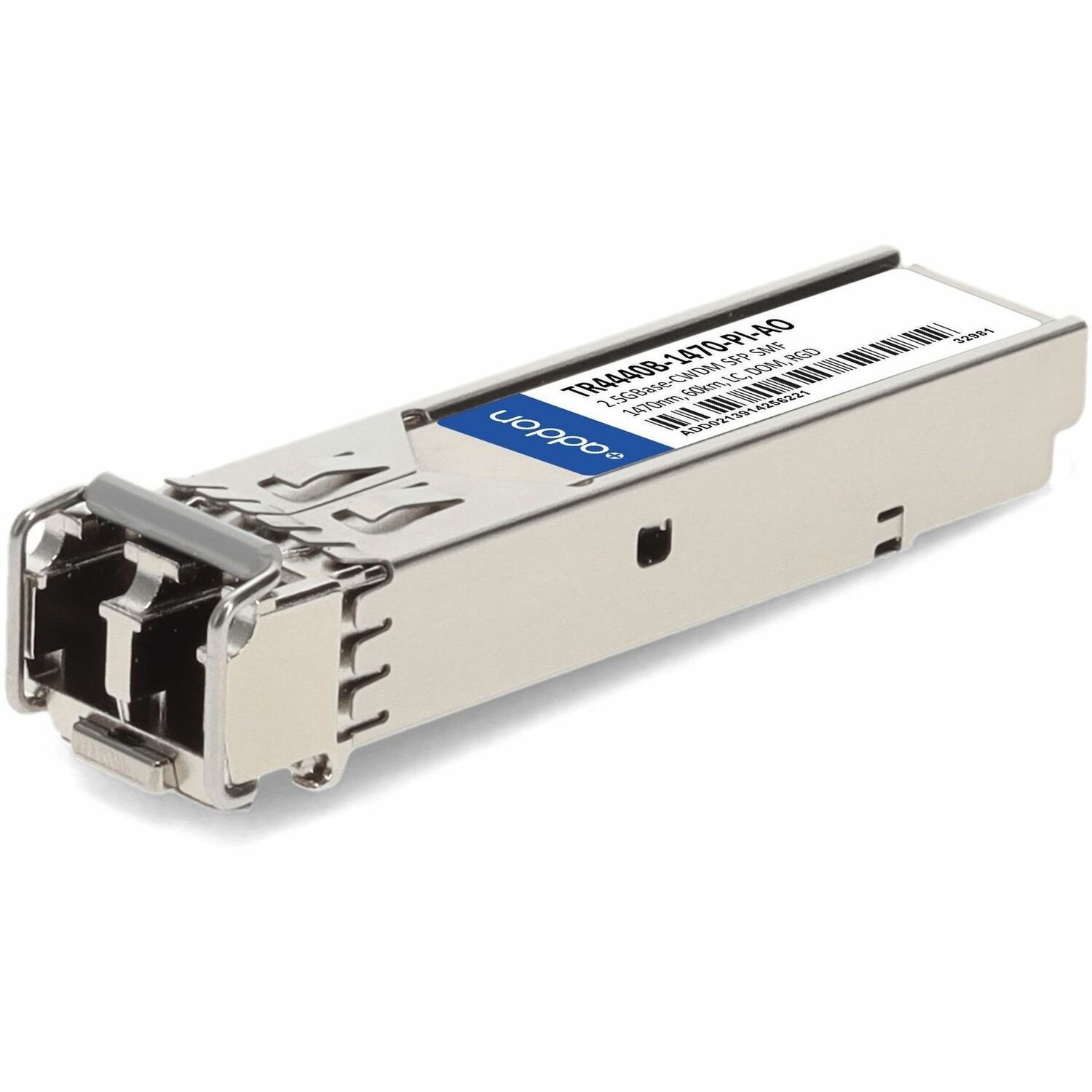 AddOn Arris&reg; TR4440B-1470-PI Compatible TAA 2.1GBase-CWDM SFP Transceiver (SMF, 1470nm, 60km, LC, DOM, -40 to 85C)