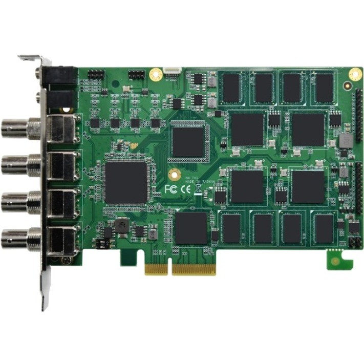 Advantech 4-ch Full HD H.264/MPEG4 AHD/CVI/TVI PCIe Video Capture Card with SDK