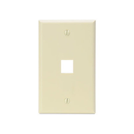 Leviton QuickPort 1 Socket Faceplate