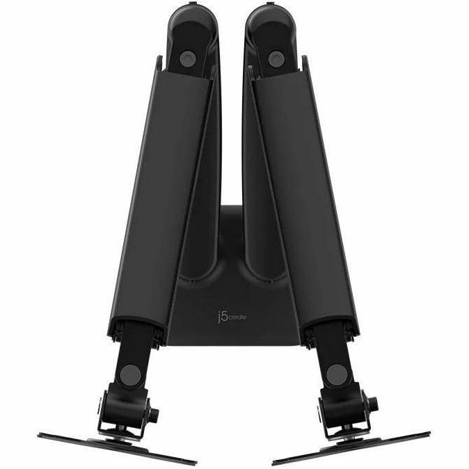 j5create JTSA102 Mounting Arm for Monitor - Black - Landscape/Portrait