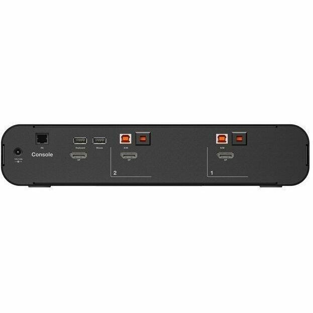 Belkin Universal DisplayPort Secure KVM, 2-Port Single Head without CAC
