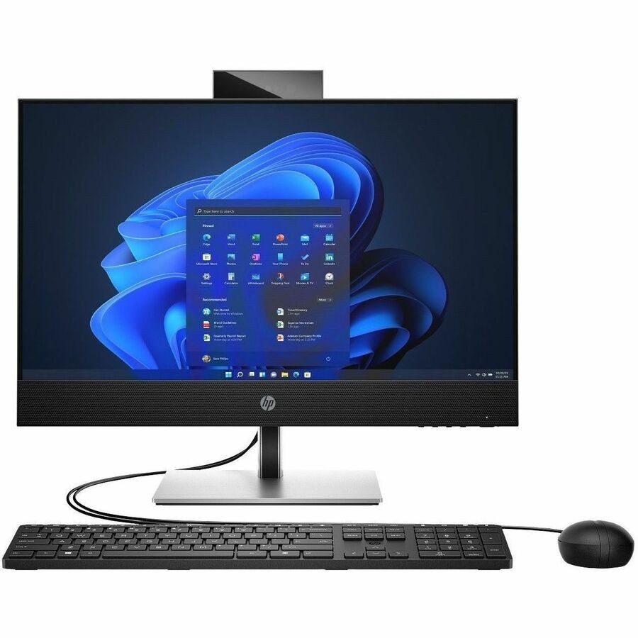 HP ProOne 440 G9 All-in-One Computer - Intel Core i5 14th Gen i5-14500 - 16 GB - 512 GB PCI Express NVMe SSD - 23.8" Full HD - Desktop - Jack Black