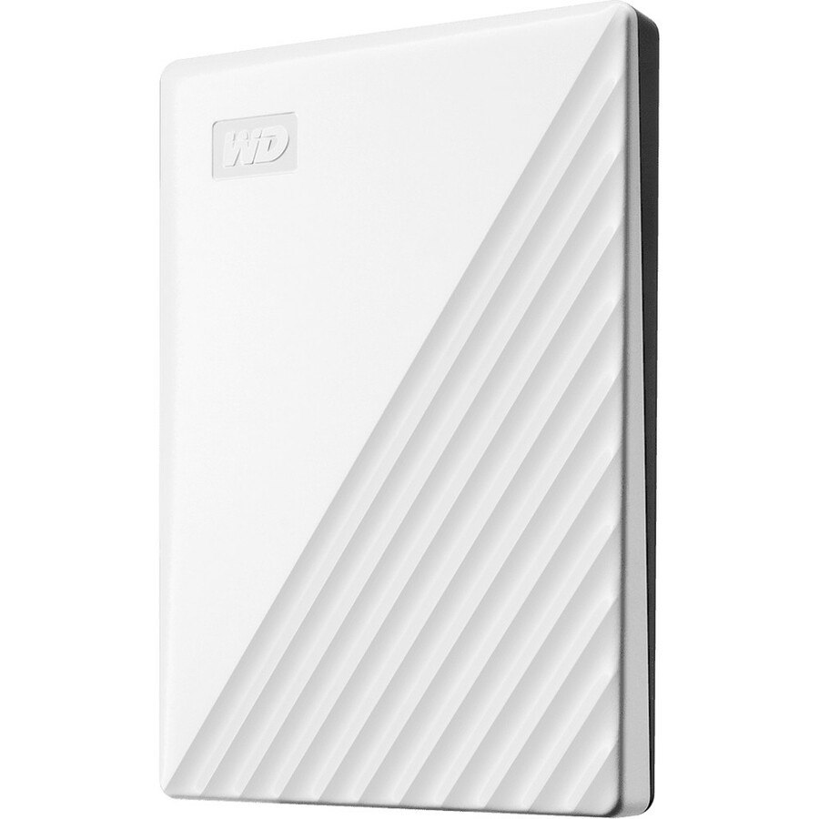 WD My Passport WDBYVG0010BWT-WESN 1 TB Portable Hard Drive - External - White