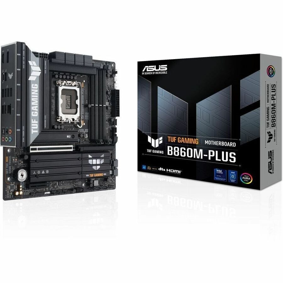 TUF GAMING B860M-PLUS Gaming Desktop Motherboard - Intel B860 Chipset - Socket LGA-1851 - Micro ATX