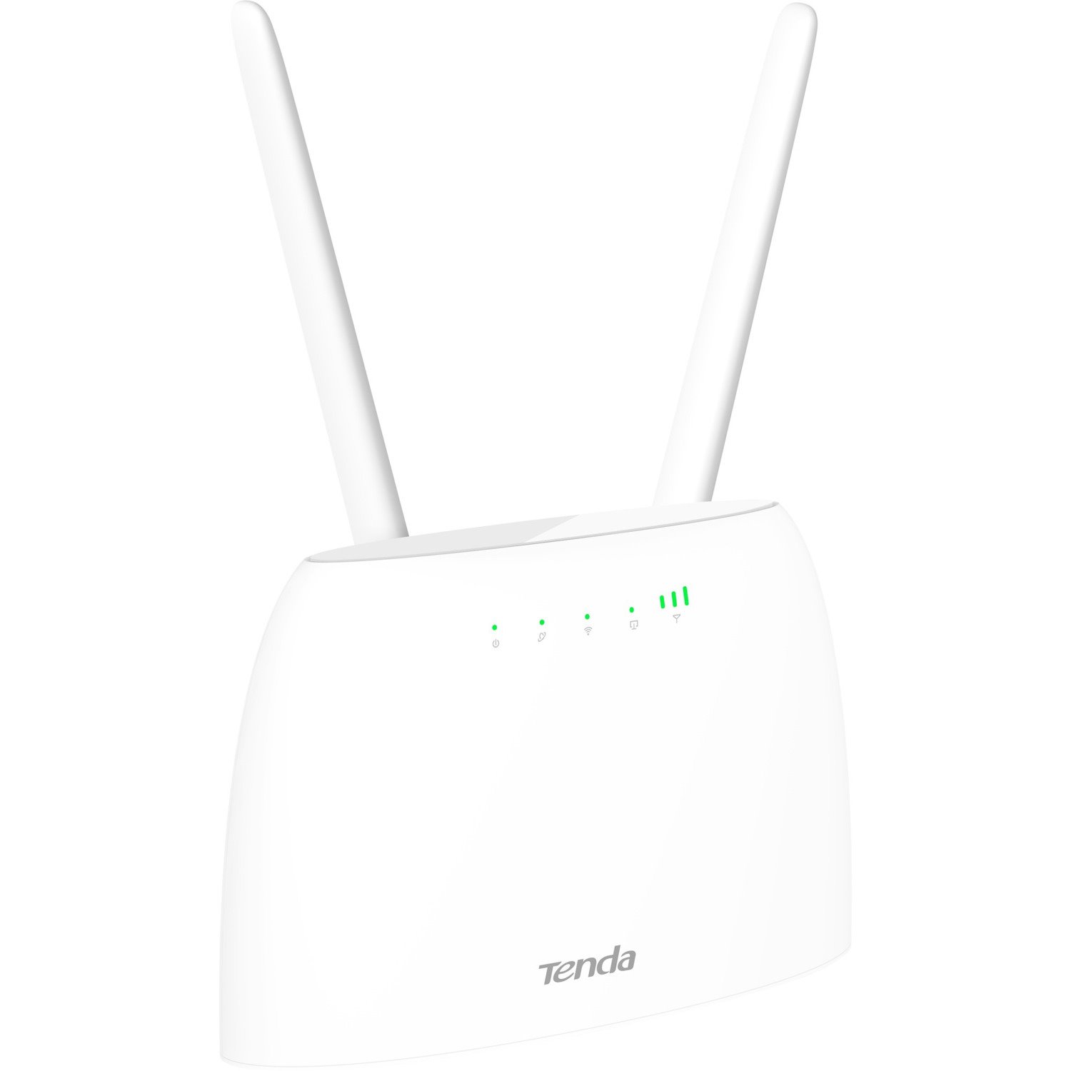 Tenda 4G06 Wi-Fi 4 IEEE 802.11b/g/n 1 SIM Ethernet, Cellular Modem/Wireless Router