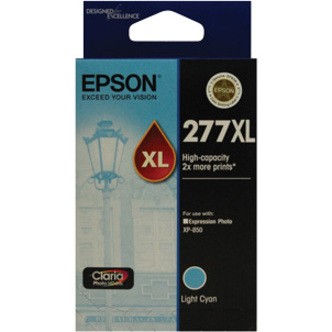EPSON 277XL HIGH CAPACITY CLARIA PHOTO HD LIGHT CYAN INK - XP-970