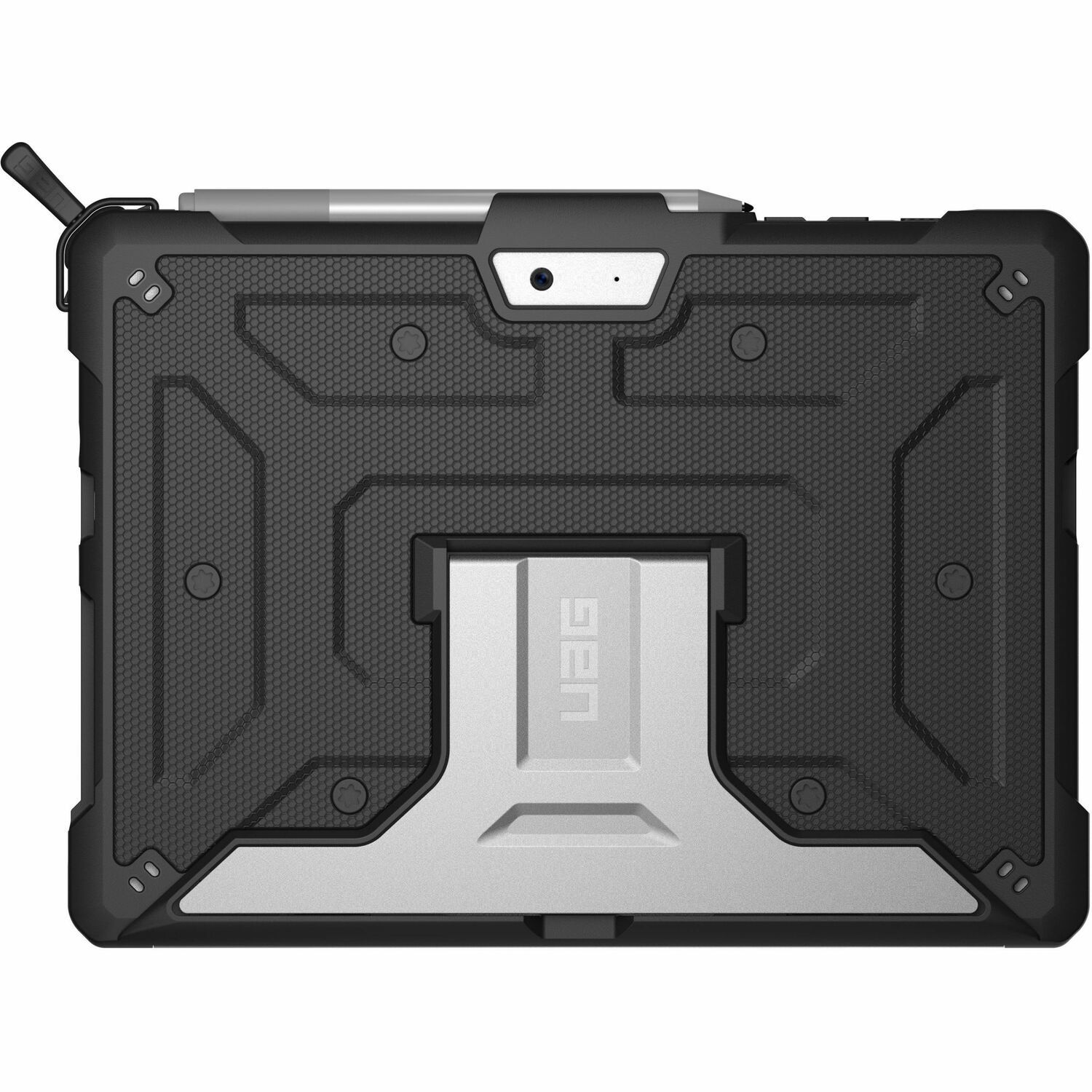 Urban Armor Gear Metropolis Rugged Keyboard/Cover Case Microsoft Surface Go, Surface Go 2, Surface Go 3, Surface Go 4 Tablet - Black